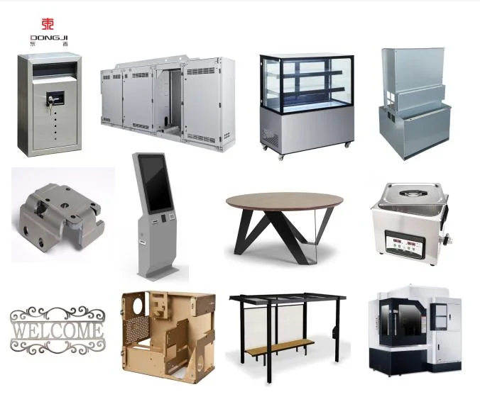 OEM Steel Fabrication Laser Cut Bend Intelligent High-End Production Precision Equipment Accessories