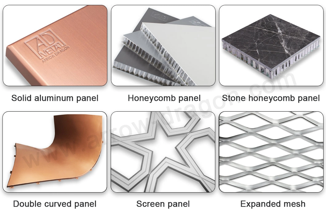 Laser Cut Aluminum Wall Cladding for Roof Covering/Ceiling